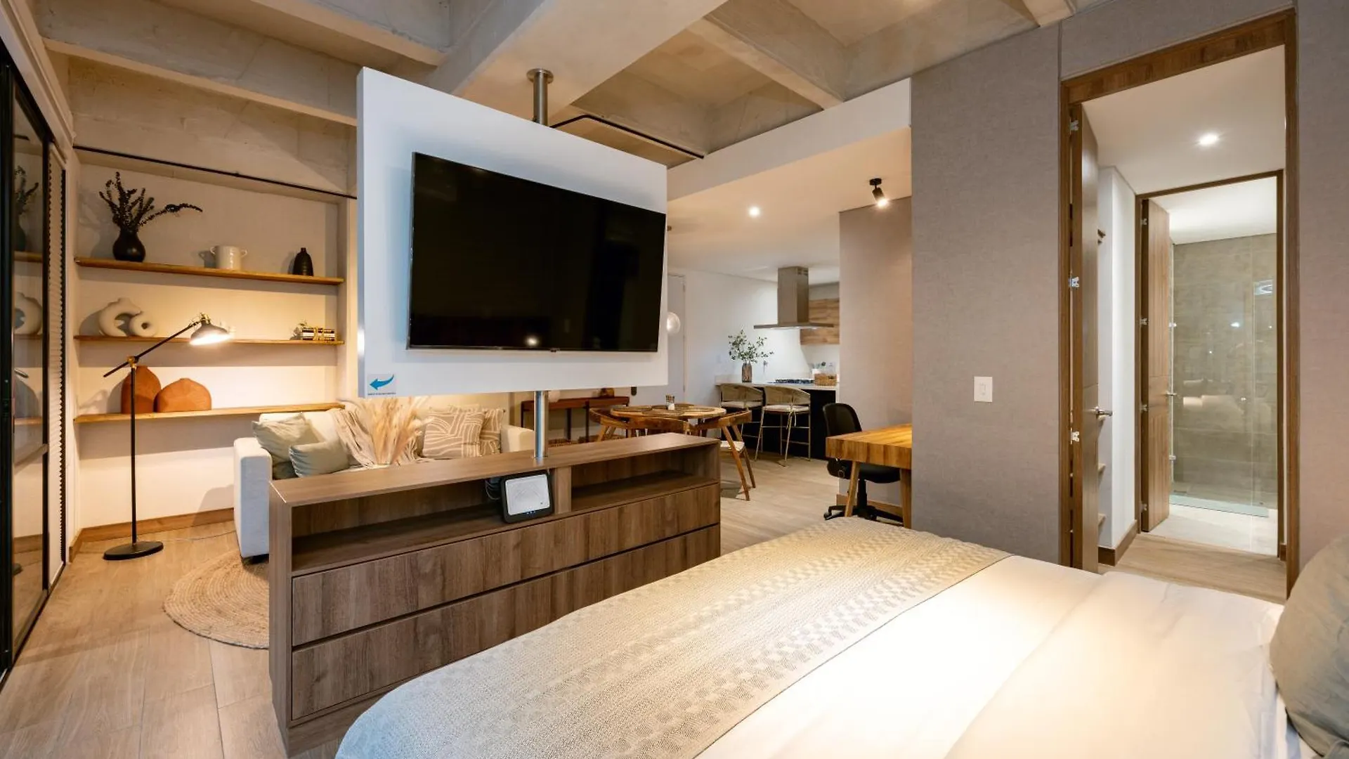 Brand New Loft 1Br Balcony Apartment Medellin