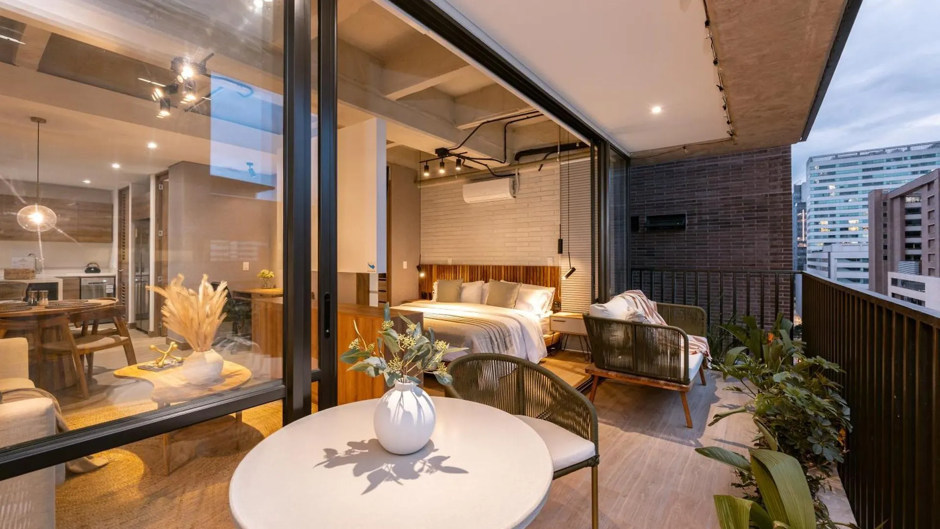 Brand New Loft 1Br Balcony Apartment Medellin